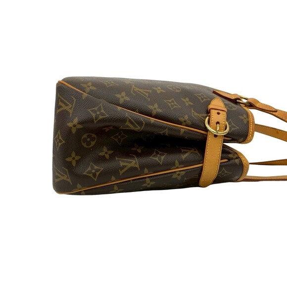LOUIS VUITTON Brown Monogram Leather Shoulder Bag - Picture 6 of 10